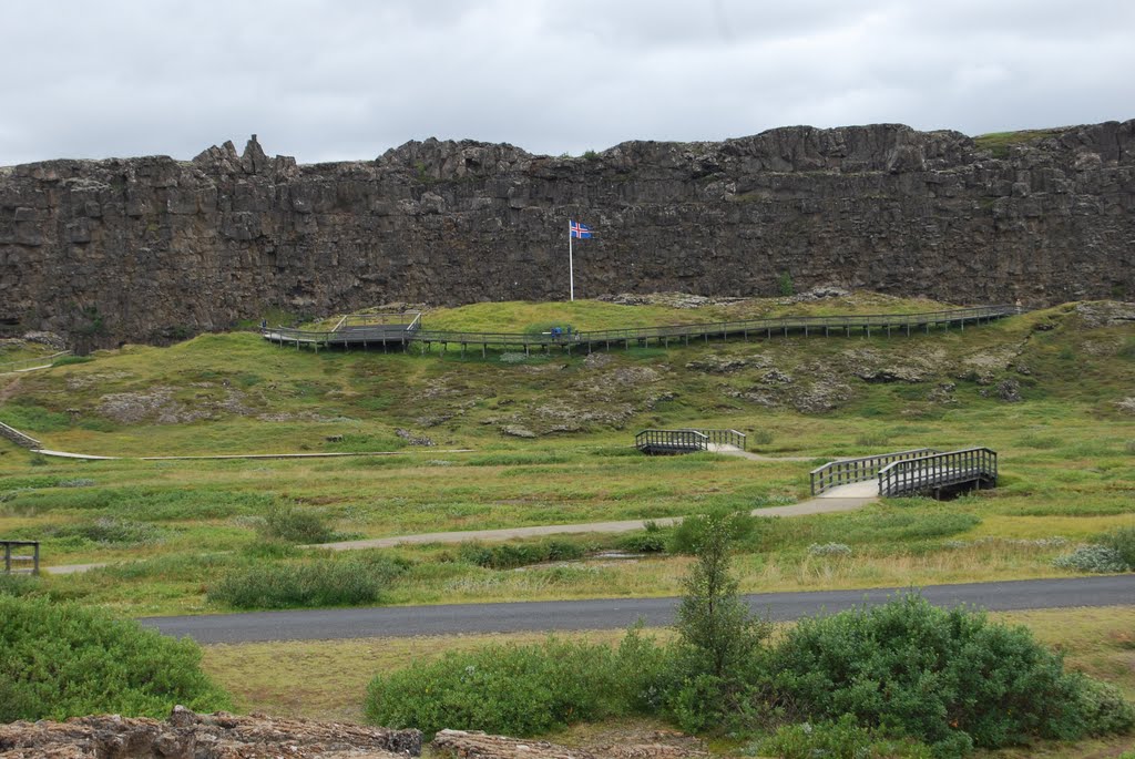 Thingvellir - miejsce historycznych sesji Althingu